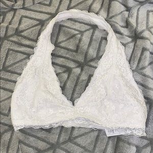 White Hollister Bralette